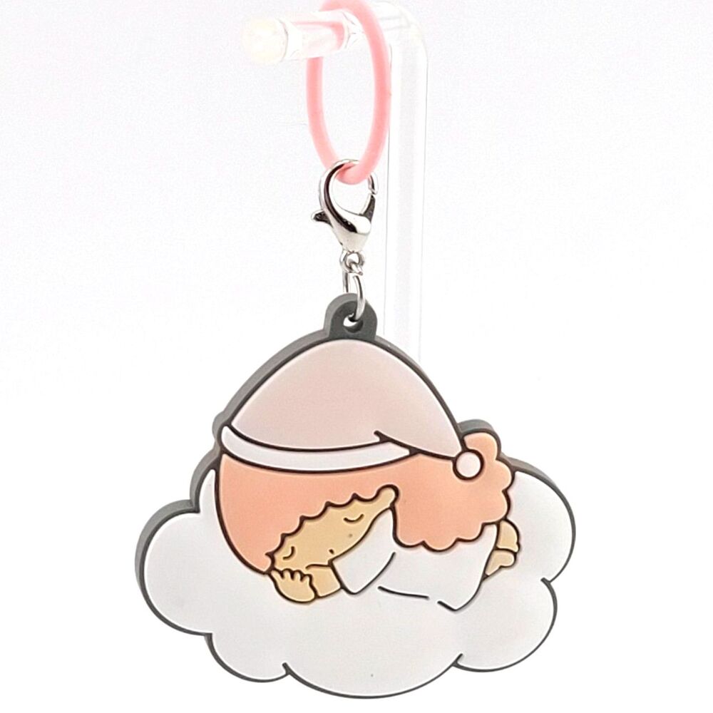 Lala - Bandai Sanrio Characters Relax! Mejirushi Pink Rubber Marker Charm